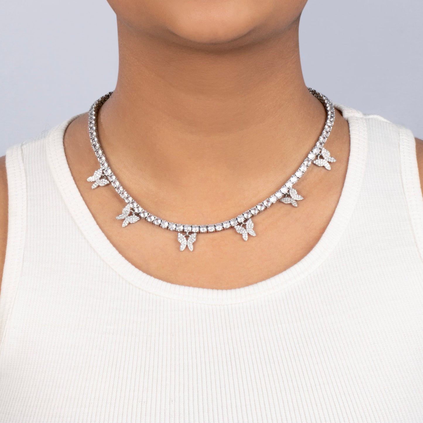 4MM BUTTERFLY TENNIS CHAIN