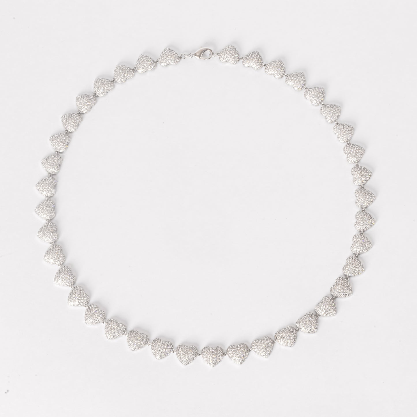 CLUSTER HEART NECKLACE