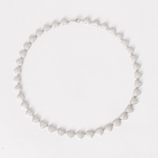 CLUSTER HEART NECKLACE