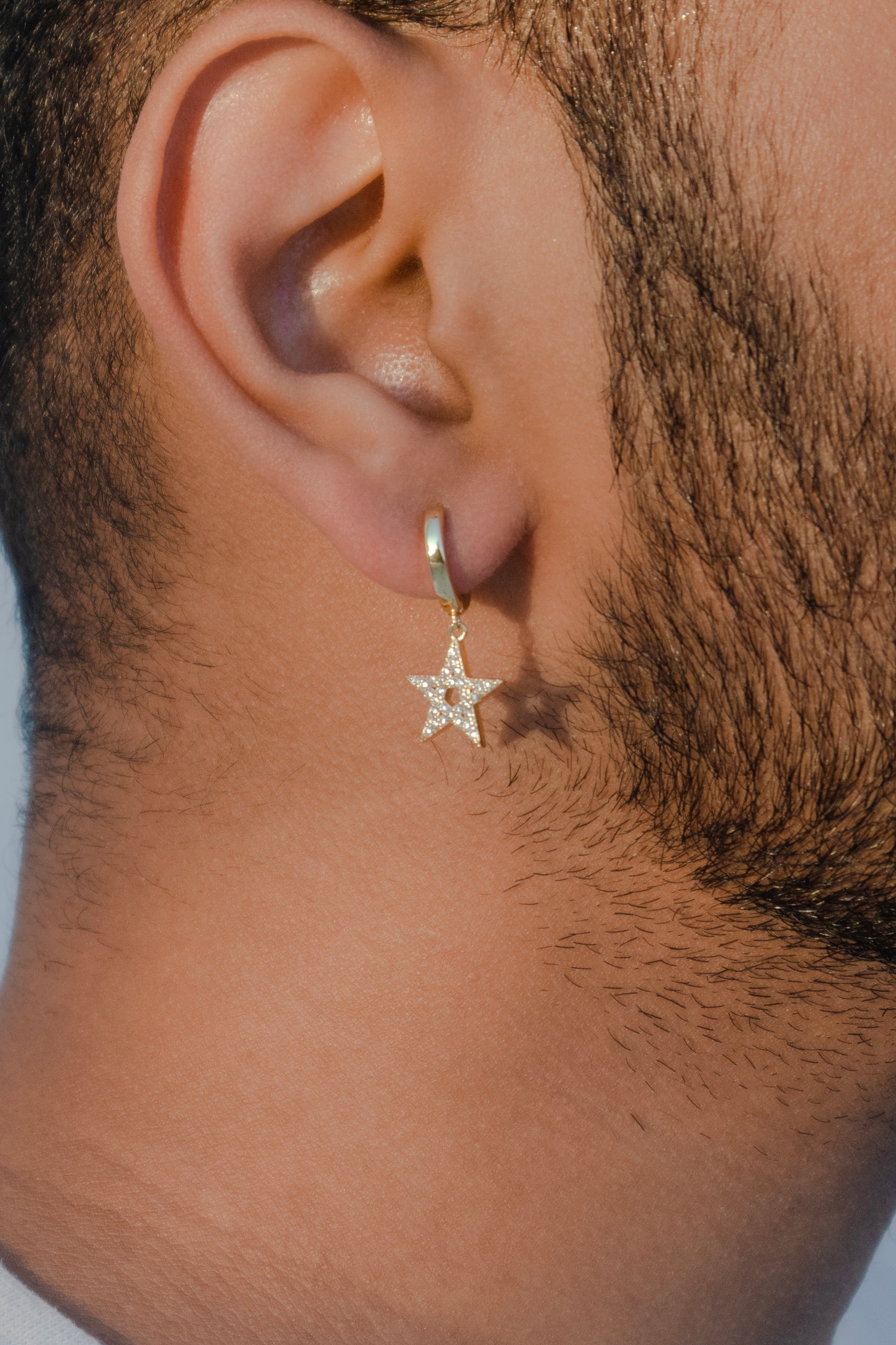 ICED STAR EARRING