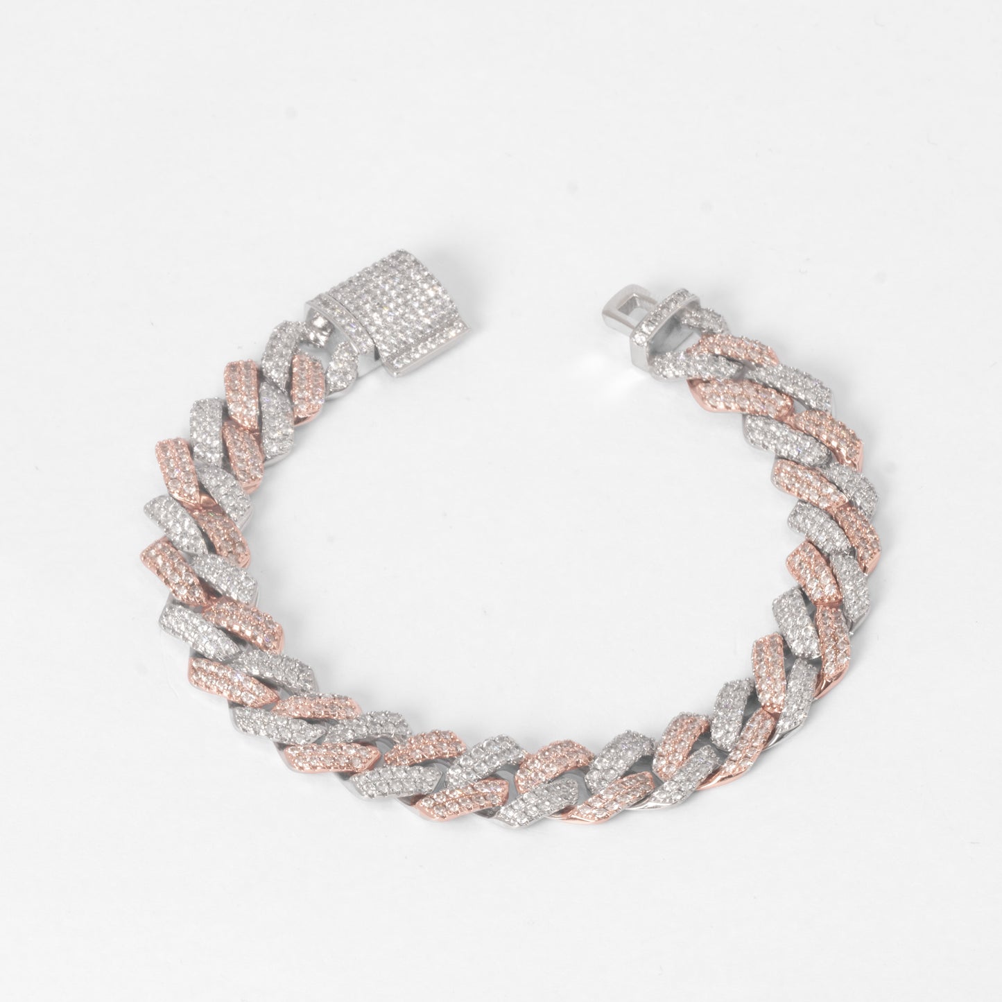 DIAMOND PRONGLINK BRACELET