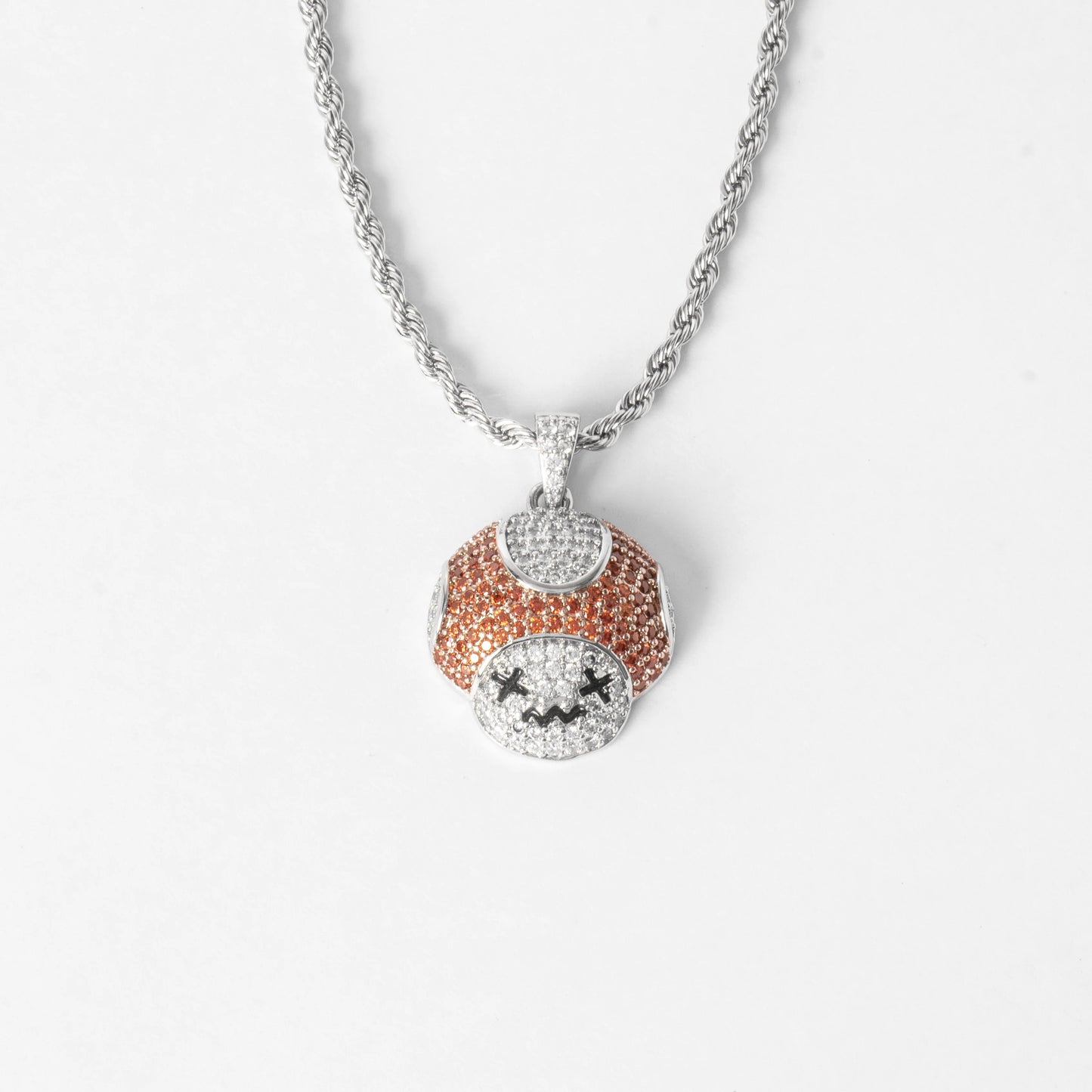 ICED DRUNK TOAD PENDANT - RED