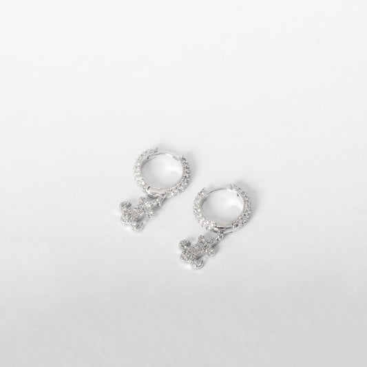 ICED FLEUR EARRING