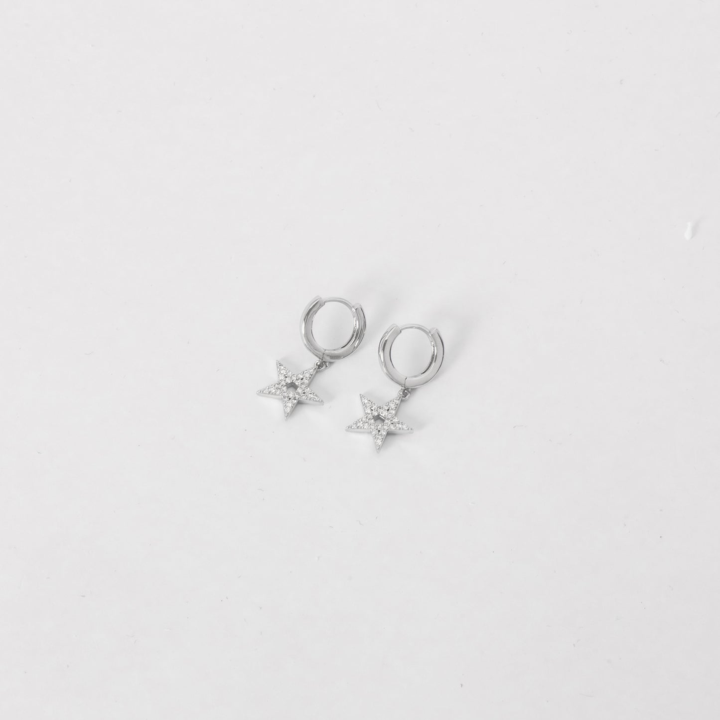 ICED STAR EARRING