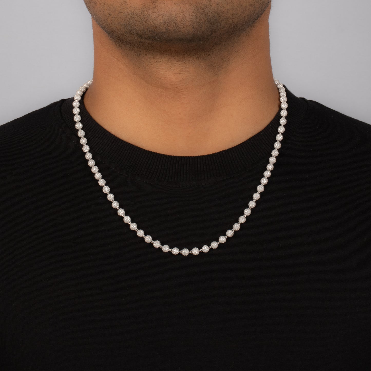 SLEEK ICED BALL CHAIN