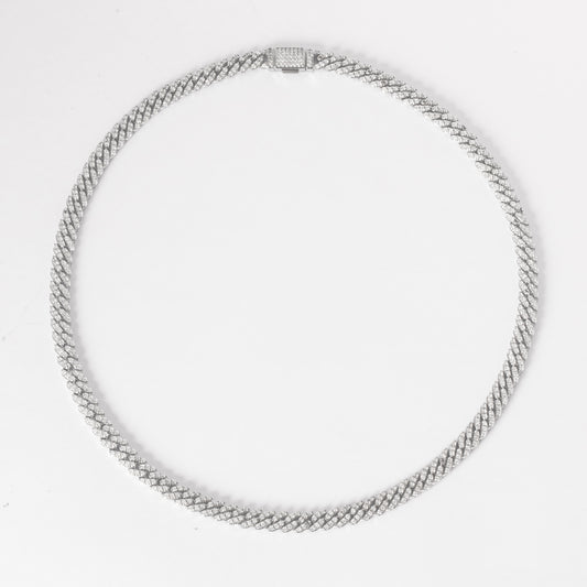 SLEEK ICED CUBAN CHAIN