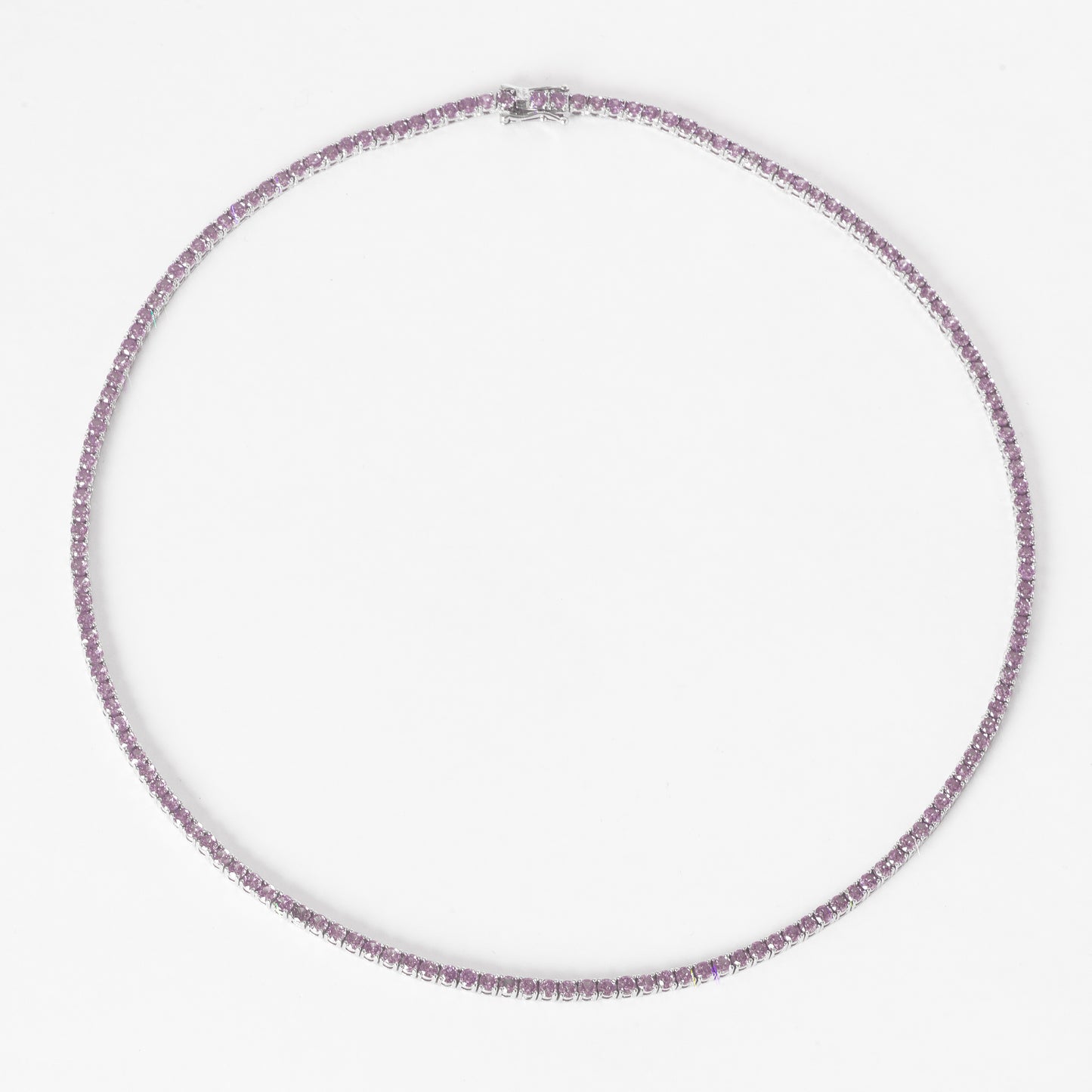 3MM TENNIS CHAIN - PURPLE