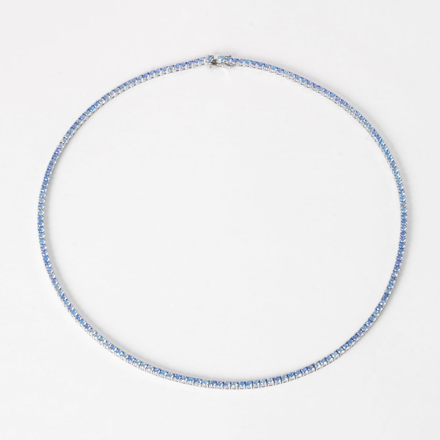 3MM TENNIS CHAIN - SKY BLUE